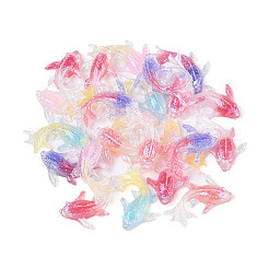 Leuchtende Cabochons aus transparentem Harz RESI-N047-01