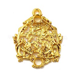 Cabochon-Einstellungen für Zahnstangenanhänger FIND-C063-11G