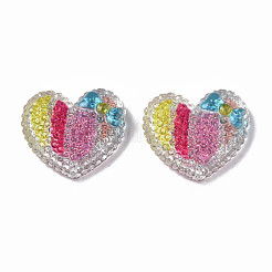 Transparente Harzcabochons CRES-N034-12