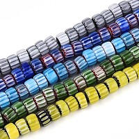 Нити из стеклянных бусин в форме шеврона&nbsp;LAMP-T021-27A-M