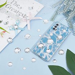 170 Stück Acryl-Strass-Cabochons in 5 Größen GACR-CA0001-01