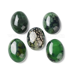 Natürliche gestreifte Achat-Cabochons G-H296--01D-06