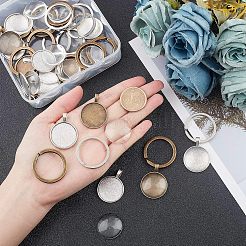 DIY Schlüsselbund machen Kits DIY-FH0001-53