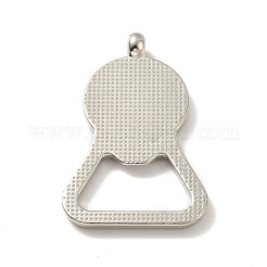 Legierung Anhänger Fassungen für Cabochon FIND-I018-01P