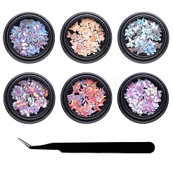 Lebensechte Schmetterlingspapier Cabochons MRMJ-R064-01