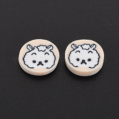 Handgemachter Ton-Cabochon CLAY-N006-144