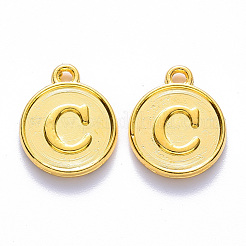 Aluminium-Anhänger Fassungen für Cabochons PALLOY-N156-01C-KCG