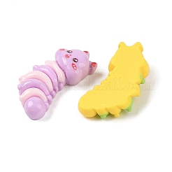 Undurchsichtige Harz-Insekten-Decoden-Cabochons RESI-S394-01
