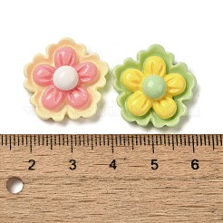 Undurchsichtige Decoden-Cabochons aus Cartoon-Harz RESI-Q231-02
