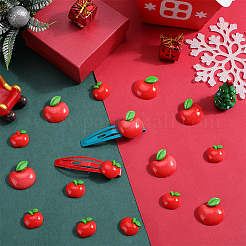 80 Stück 2 Stile Lehrertag Harz Decoden Cabochons CRES-SC0002-86