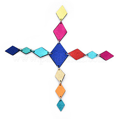 Cabochons aus Lederimitat FIND-G073-01