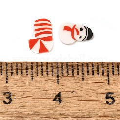 Weihnachten Thema handgemachte Fimo Cabochons CLAY-Q004-24A