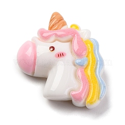 Einhorn Motiv Cartoon Harz Decoden Cabochons CRES-Z011-02A