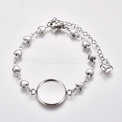 Herstellung von Armbändern aus Edelstahl 304 STAS-WH0014-26P