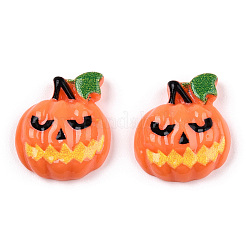 Halloween-Cabochons aus undurchsichtigem Harz RESI-T055-05