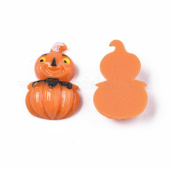 Herbstthema im Cabochon-Stil aus undurchsichtigem Harz CRES-N033-015