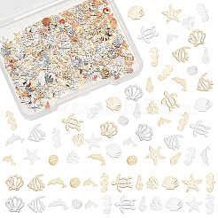 720 Stück Messing-Cabochons im 24-Stil MRMJ-OC0003-24