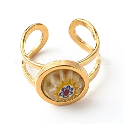 Manschettenringe aus Edelstahl RJEW-JR00367
