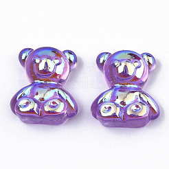 Galvanische transparente Harz-Cabochons RESI-N022-101