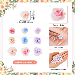 Undurchsichtige Decoden-Cabochons aus Harz CRES-TAC0003-22