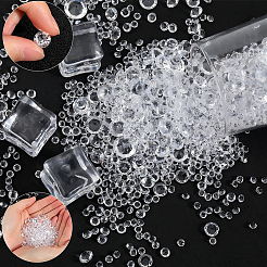 6300 Stück Acryl-Strass-Cabochons mit spitzer Rückseite GACR-SP0001-03D