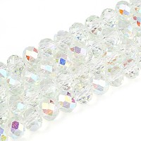 Прозрачные стеклянные бусины&nbsp;EGLA-N016-6mm-06