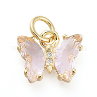 Кулон из латуни с прозрачным кубическим цирконием&nbsp;ZIRC-P079-B01-11