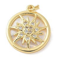 Латунные микро проложить кубического циркония подвески&nbsp;KK-K298-30G