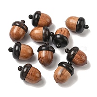 Деревянные подвески для ювелирных изделий из желудя&nbsp;WOOD-WH0022-06D