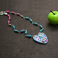 Комплекты ожерелья diy DIY-JP0003-12