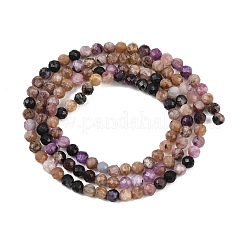 Естественно чароитовыми бисер пряди&nbsp;G-P618-3mm-04