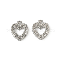 Подвеска из нержавеющей стали 304 со стразами&nbsp;STAS-Z144-02P-03