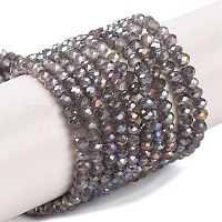 Запекание гальванических нитей стеклянных бусин&nbsp;X-DGLA-A039-J2MM-B06