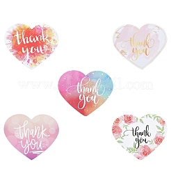 Мелованная бумага поздравительная открытка с благодарностью DIY-FS0007-76E