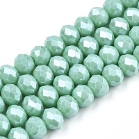 Стеклянные бусины с гальваническим покрытием &nbsp;X-EGLA-A034-P4mm-A20