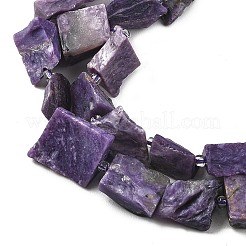 Естественно чароитовыми бисер пряди&nbsp;G-D101-B17