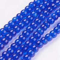 Стеклянные бусины кракле&nbsp;X-CCG-Q001-4mm-14