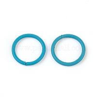 Открытые прыжковые кольца из окрашенного распылением железа&nbsp;IFIN-F149-B02