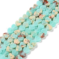 Окрашенные синтетические нити из имперской яшмы&nbsp;G-M403-A38-01