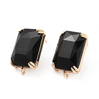 Стеклянные серьги-гвоздики k9&nbsp;KK-E071-26KCG-01