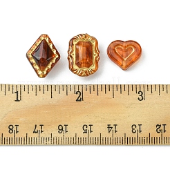 60шт 3 стиля акриловые бусины OACR-FS0001-37