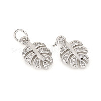 Латунные микро проложить кубического циркония подвески&nbsp;ZIRC-L096-05P