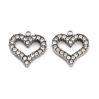 Подвески из нержавеющей стали 304 со стразами&nbsp;STAS-S131-03P