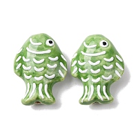 Фарфоровые бусины ручной работы&nbsp;PORC-K010-08K