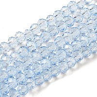 Прозрачная краска для запекания стеклянные бусины нити&nbsp;DGLA-A034-T4mm-D13