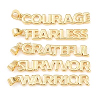 Латунные подвески&nbsp;KK-C162-054A-G