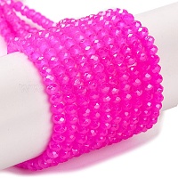 Запекание гальванических нитей стеклянных бусин&nbsp;X-DGLA-A039-J4mm-B24