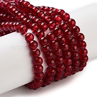 Стеклянные бусины кракле&nbsp;CCG-Q001-4mm-18