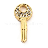 Подвески из нержавеющей стали 304 со стразами&nbsp;STAS-P385-03C-G