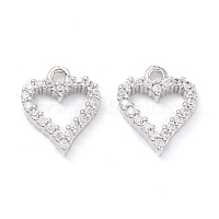 Стойки обшивки латунь микро проложить кубическую прелесть диоксида циркония&nbsp;ZIRC-C026-08P